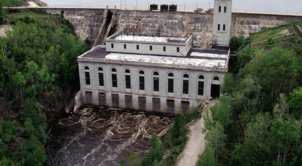 Smoky Falls Generating Station on the Lower Mattagami River.